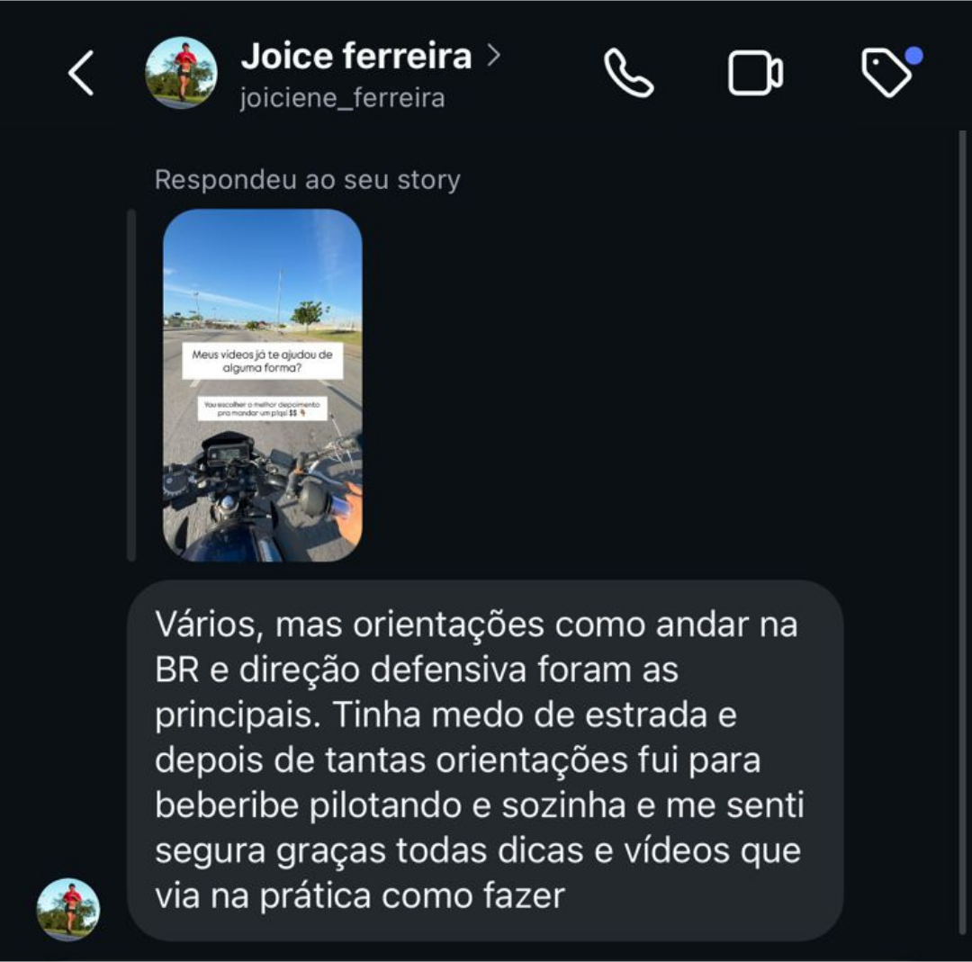 Comentário de aluno