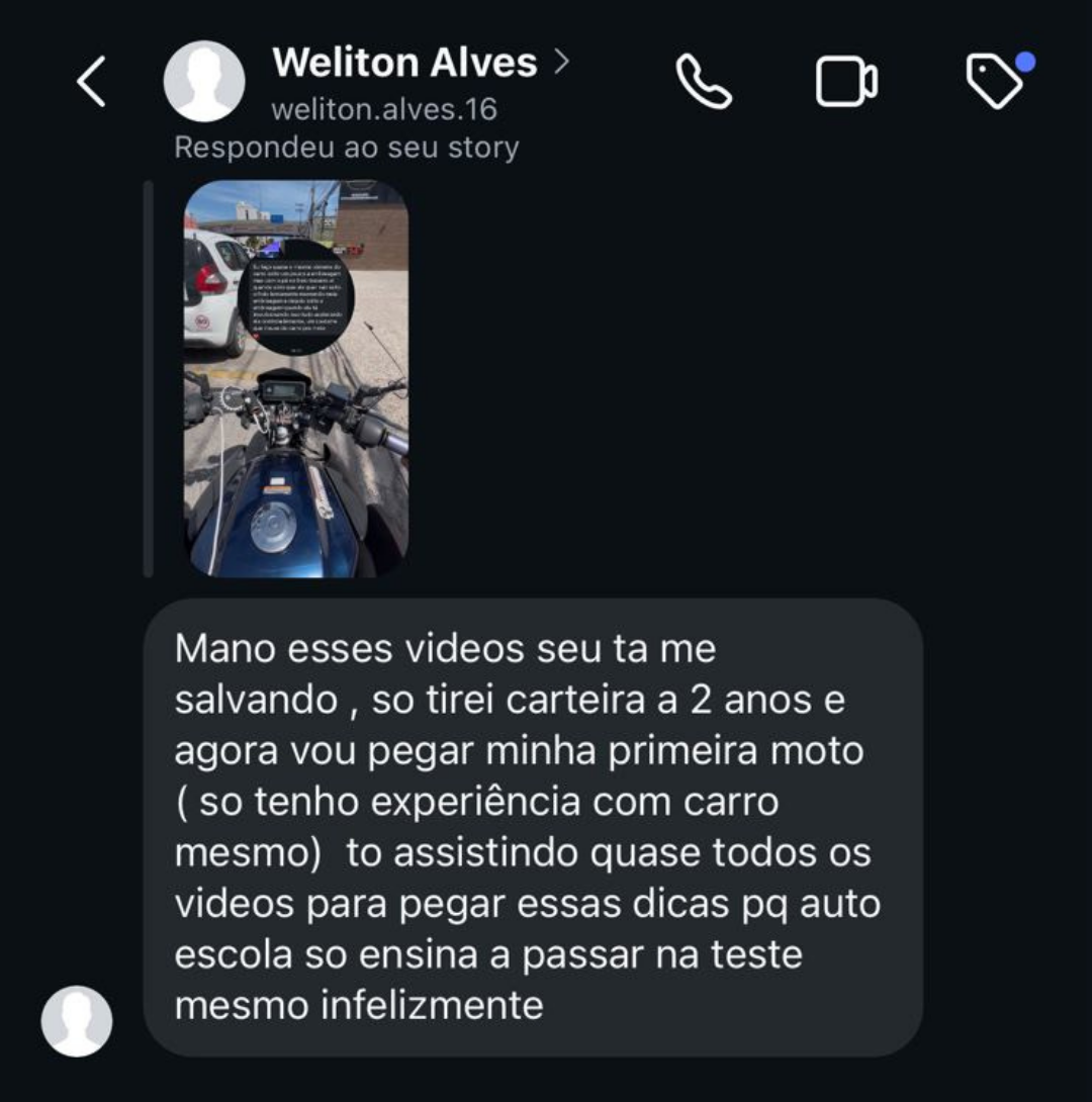 Comentário de aluno